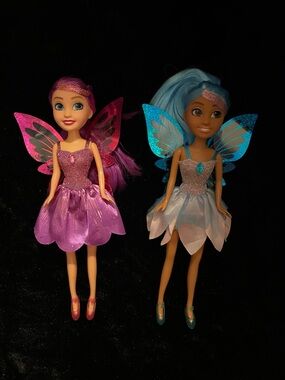 Lot Of 2 Zuru Fairy Dolls